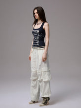 Hot-Stamped Gold & Silver Letter Printed?Vest